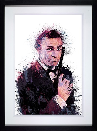 007- With Love by Daniel Mernagh - Framed Limited Edition on Paper